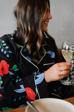 Load image into Gallery viewer, Pyjama Set - Black Floral