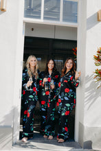 Load image into Gallery viewer, Pyjama Set - Black Floral
