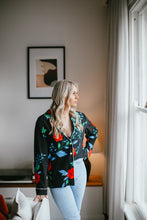 Load image into Gallery viewer, Pyjama Set - Black Floral