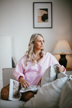 Load image into Gallery viewer, Classic Nightshirt - Pink Stripe