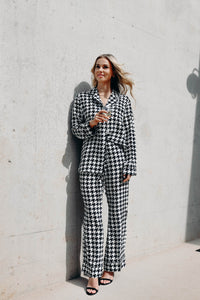 Pyjama Set - Houndstooth (PREORDER)